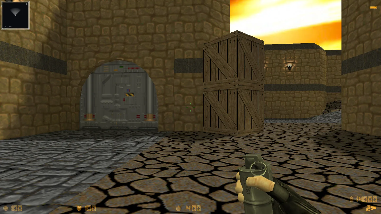 CS 1.6 Doom — тематическая сборка с 11 новшествами: оружие по центру, думгаи за Т и CT, темное меню и оптимизированный конфиг — скриншот 29