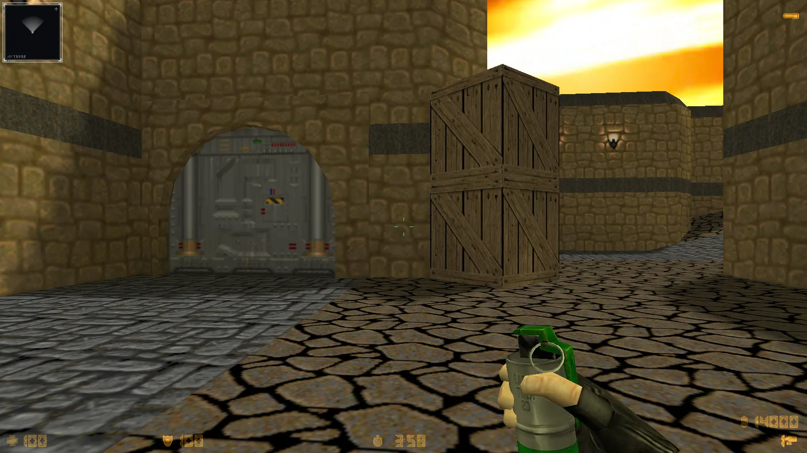 CS 1.6 Doom — тематическая сборка с 11 новшествами: оружие по центру, думгаи за Т и CT, темное меню и оптимизированный конфиг — скриншот 30