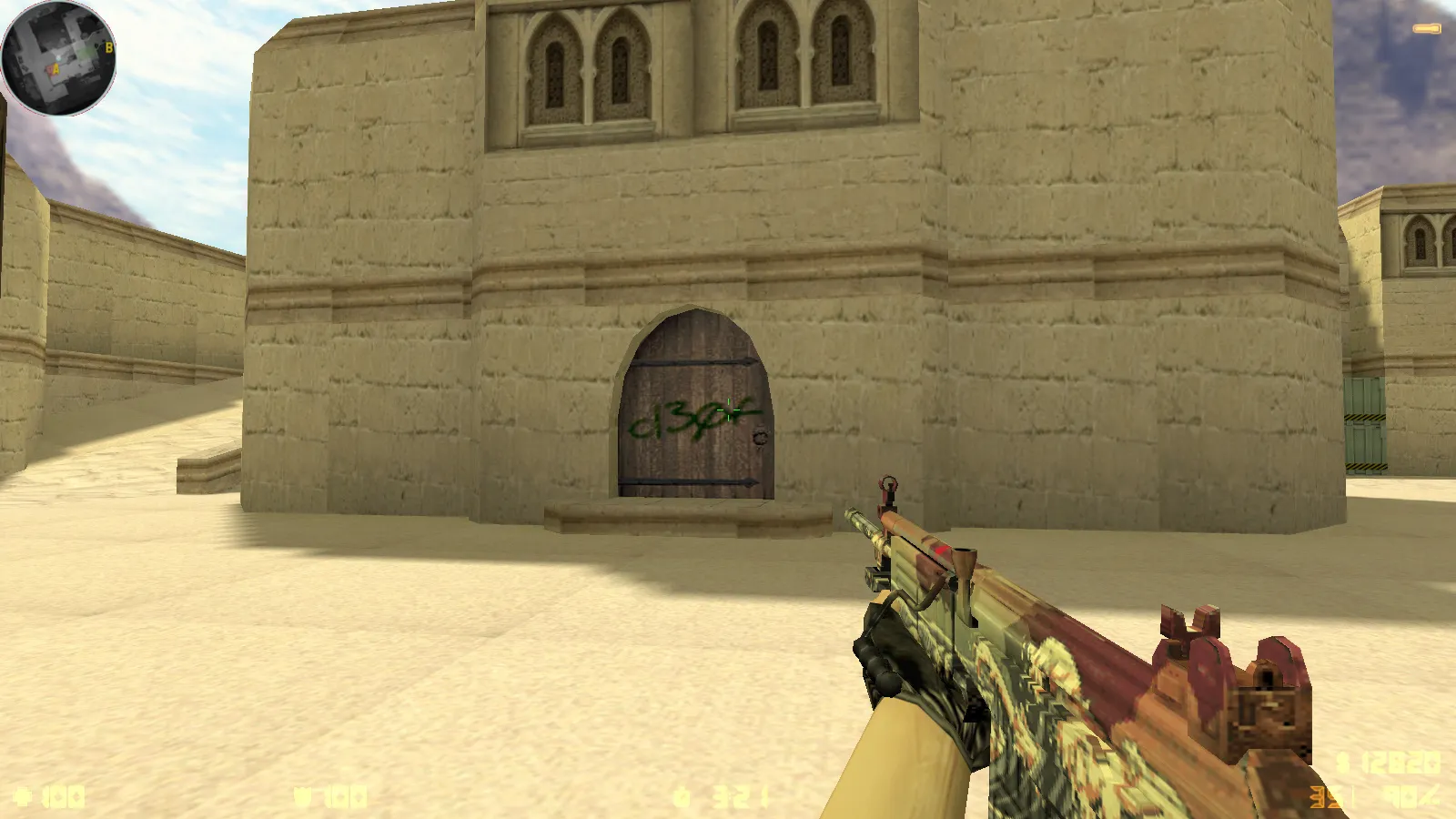CS 1.6 Dragon World — сборка с 9 правками, скины на оружии, черное меню, звуки, текстуры и оптимизированный config.cfg — скриншот 11