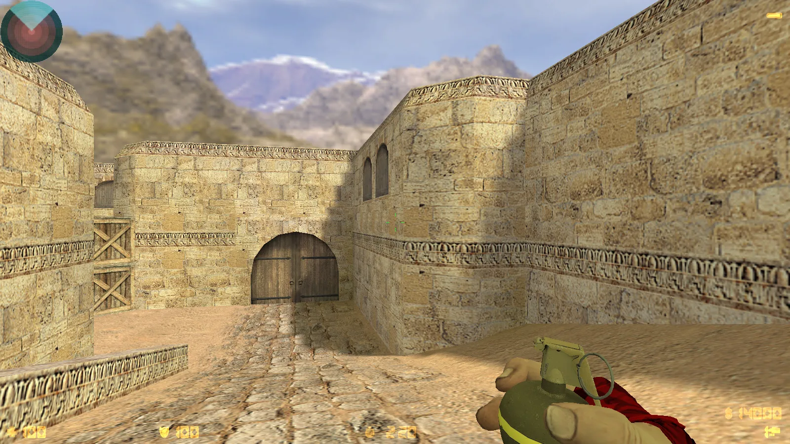 CS 1.6 DreamHack: скины оружия v_ p_ w_, красно-синие модели, темное меню и оптимизированный конфиг — скриншот 29