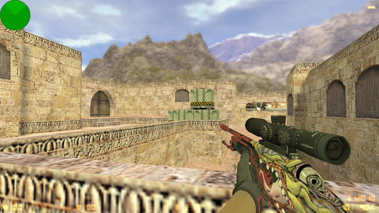 CS 1.6 от Электроника: сборка с 29 скинами, перчатками, цветными моделями, темной темой и оптимизированным конфигом — скриншот 14
