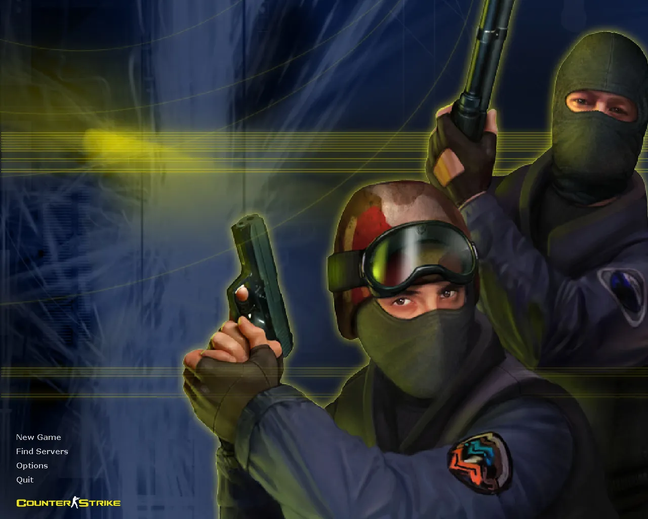 Скачать CS 1.6 English Original — оригинальная чистая сборка: версии билд 4554/8610, Steam и Non-Steam, чистый config.cfg, без модов - Скриншот