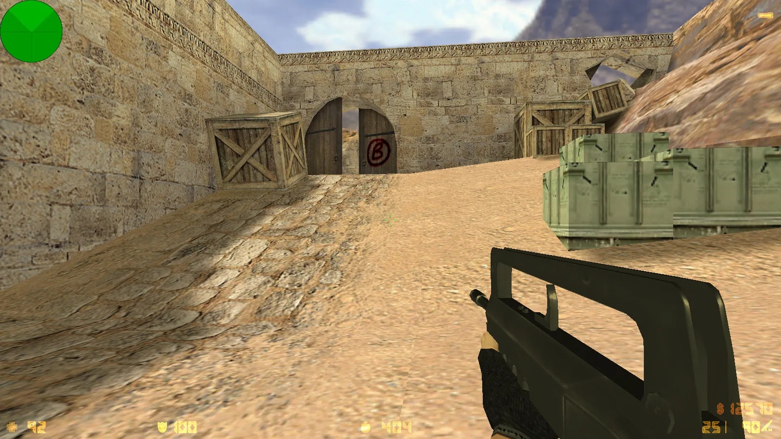 CS 1.6 ESC-Gaming: сборка с 6 апгрейдами, улучшенные текстуры оружия v_/p_/w_, скины CT/T и оптимизированный config.cfg — скриншот 10