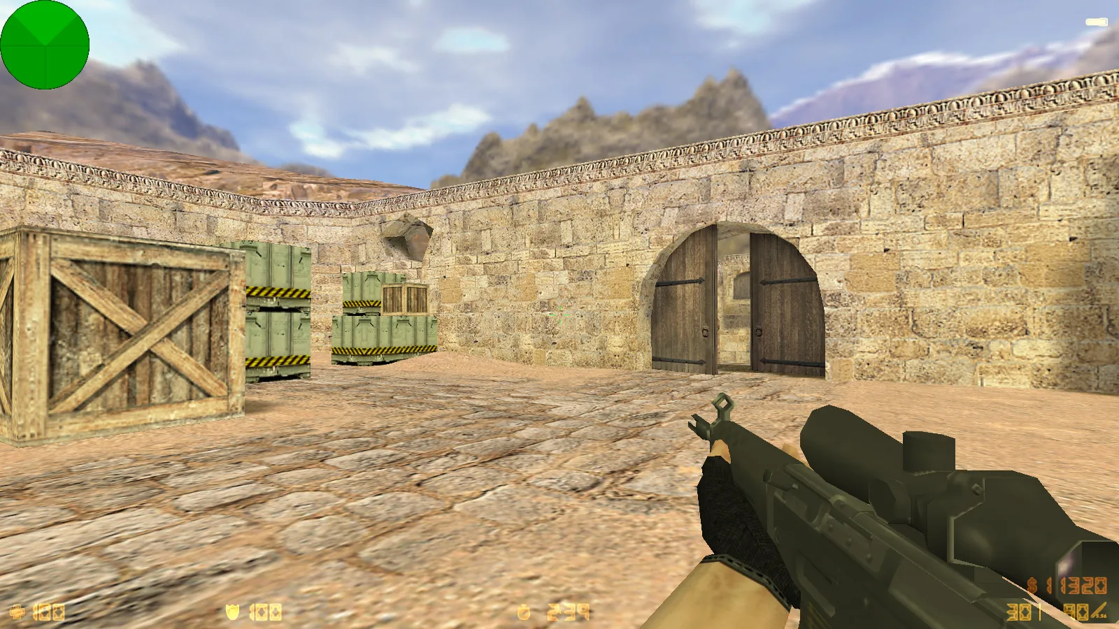CS 1.6 ESC-Gaming: сборка с 6 апгрейдами, улучшенные текстуры оружия v_/p_/w_, скины CT/T и оптимизированный config.cfg — скриншот 13