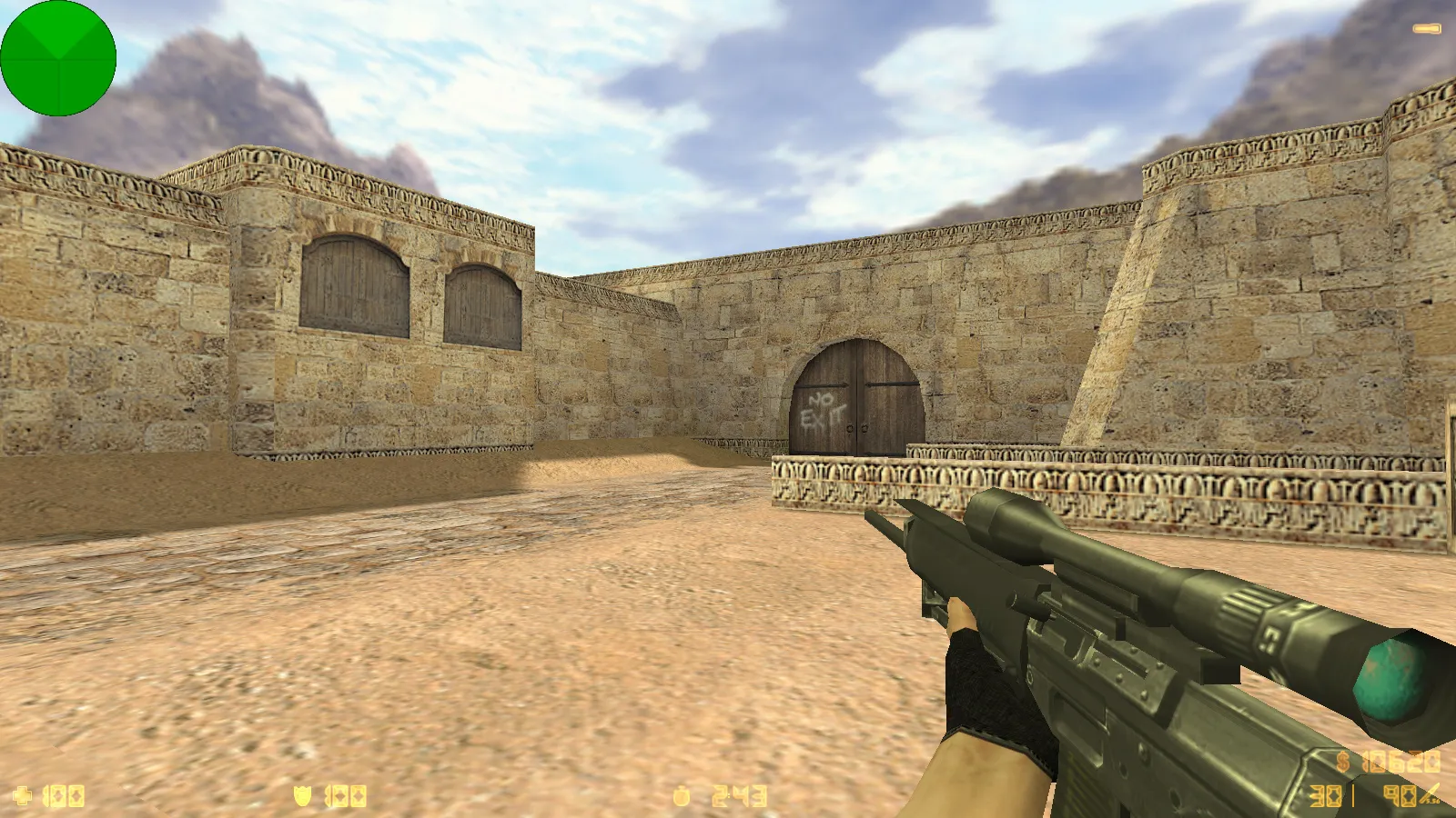 CS 1.6 ESC-Gaming: сборка с 6 апгрейдами, улучшенные текстуры оружия v_/p_/w_, скины CT/T и оптимизированный config.cfg — скриншот 15