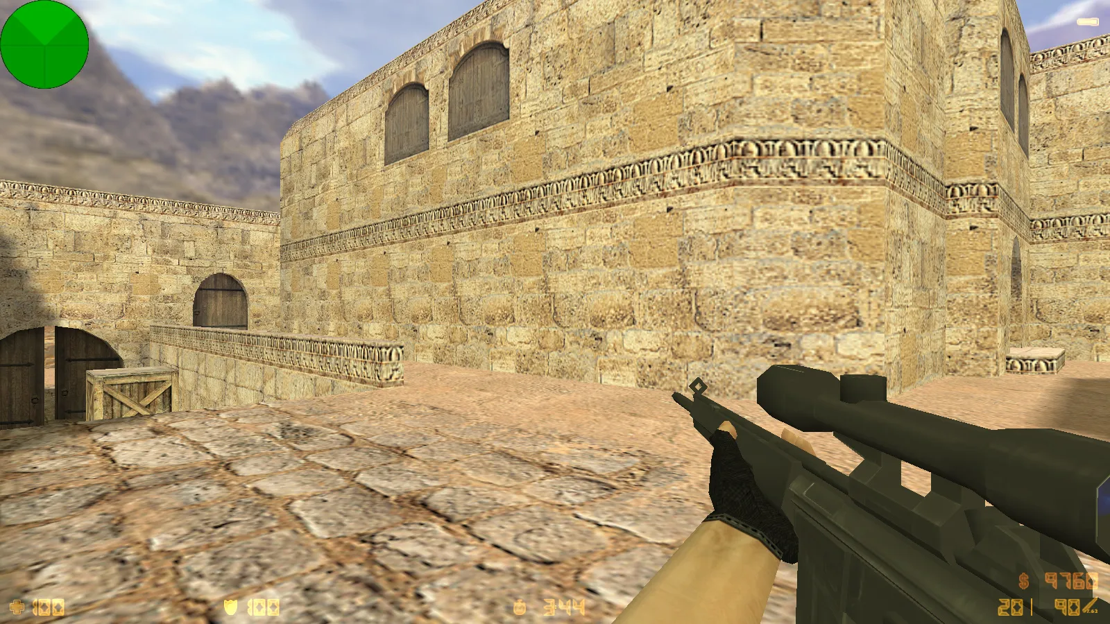 CS 1.6 ESC-Gaming: сборка с 6 апгрейдами, улучшенные текстуры оружия v_/p_/w_, скины CT/T и оптимизированный config.cfg — скриншот 16