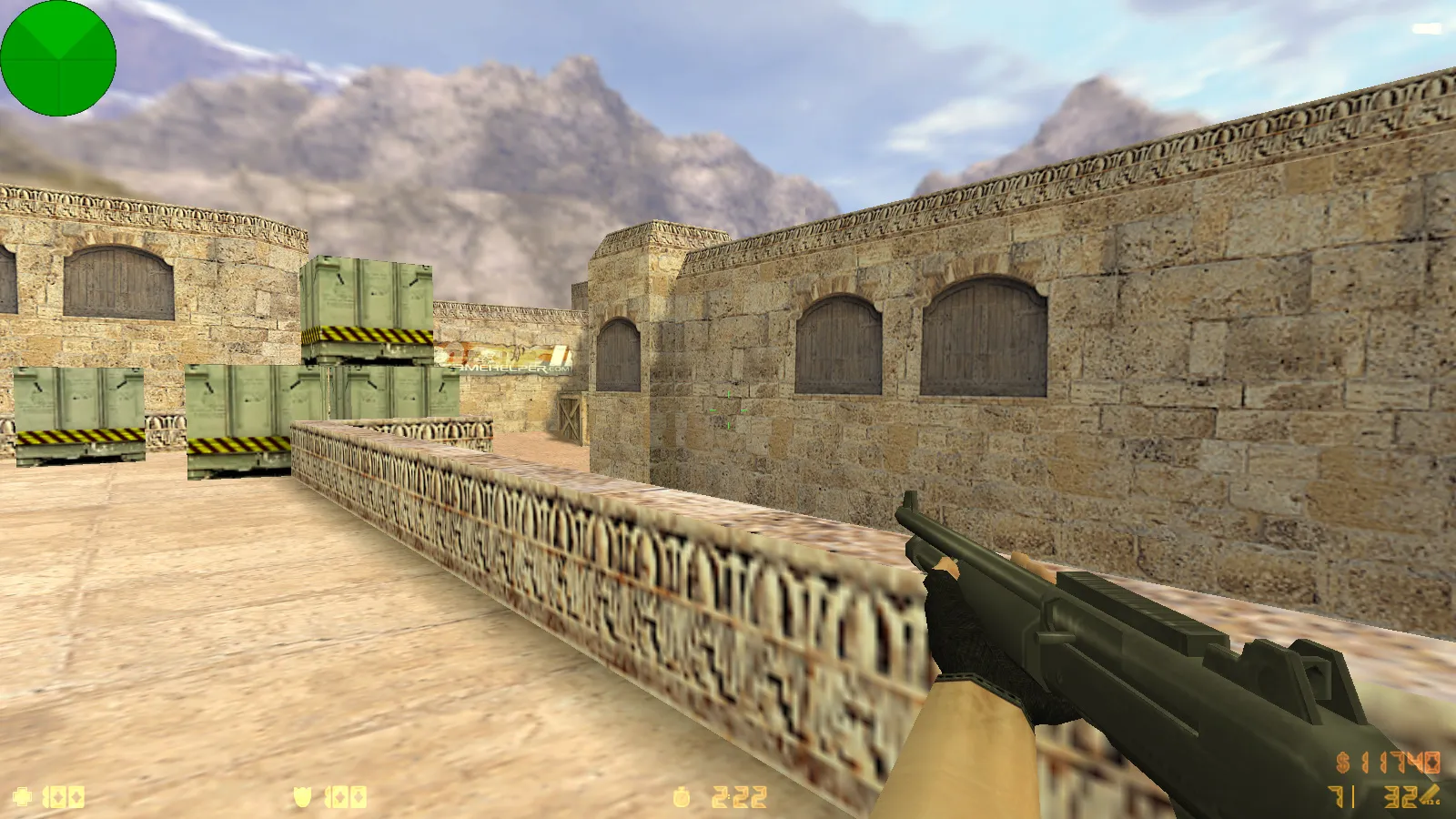 CS 1.6 ESC-Gaming: сборка с 6 апгрейдами, улучшенные текстуры оружия v_/p_/w_, скины CT/T и оптимизированный config.cfg — скриншот 22