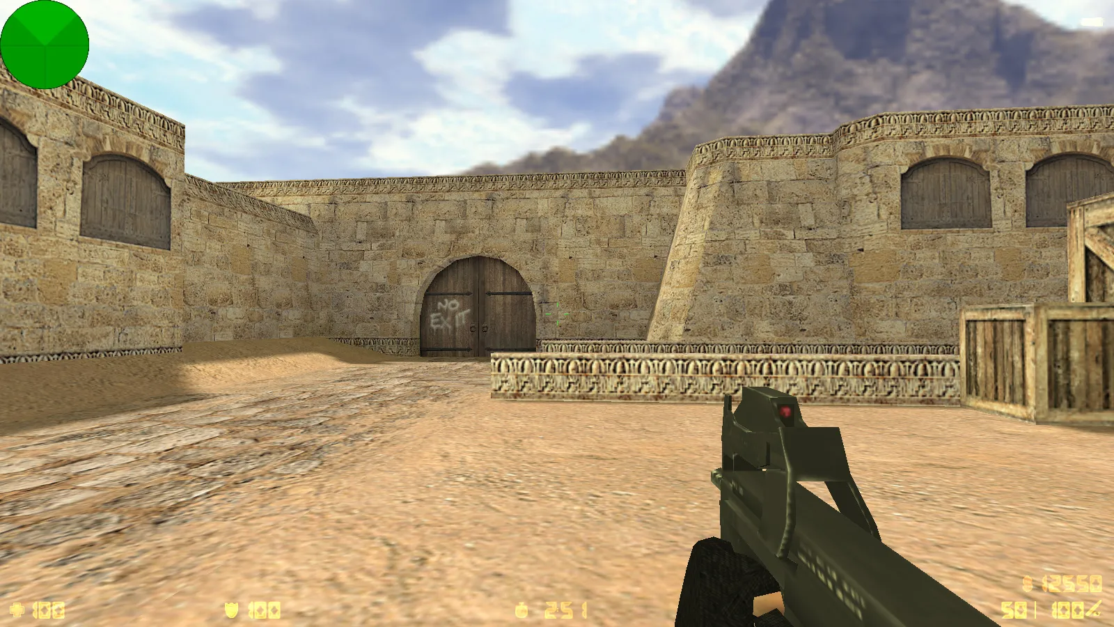 CS 1.6 ESC-Gaming: сборка с 6 апгрейдами, улучшенные текстуры оружия v_/p_/w_, скины CT/T и оптимизированный config.cfg — скриншот 27