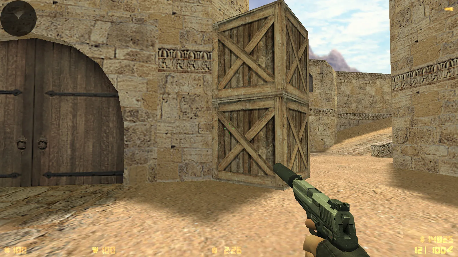 CS 1.6 Essential: сборка CS 1.6 с 29 HD-моделями оружия, темной темой меню, звуками и оптимизированным конфигом — скриншот 8