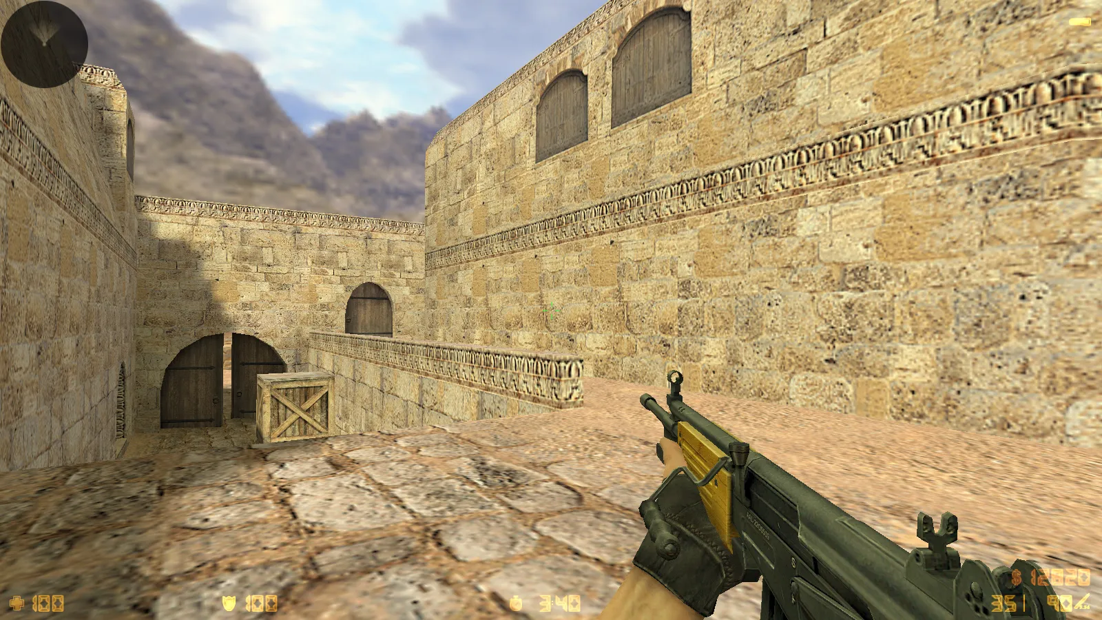 CS 1.6 Essential: сборка CS 1.6 с 29 HD-моделями оружия, темной темой меню, звуками и оптимизированным конфигом — скриншот 11