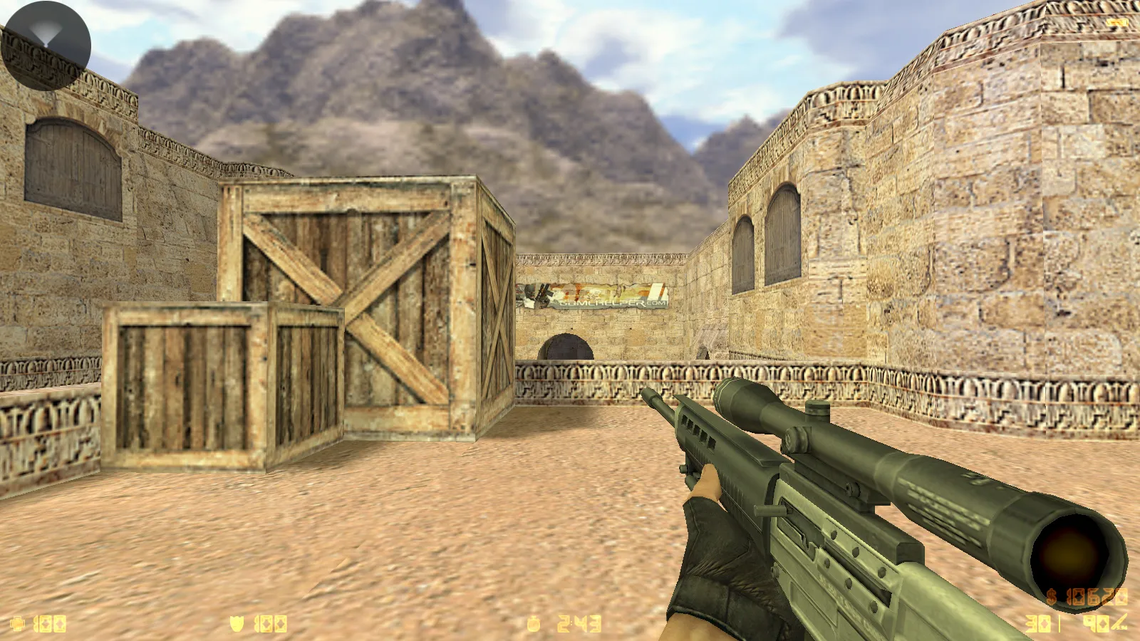 CS 1.6 Essential: сборка CS 1.6 с 29 HD-моделями оружия, темной темой меню, звуками и оптимизированным конфигом — скриншот 15