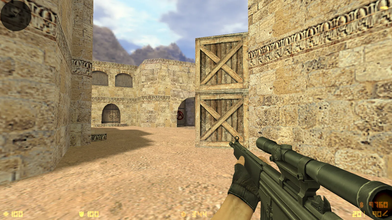CS 1.6 Essential: сборка CS 1.6 с 29 HD-моделями оружия, темной темой меню, звуками и оптимизированным конфигом — скриншот 16