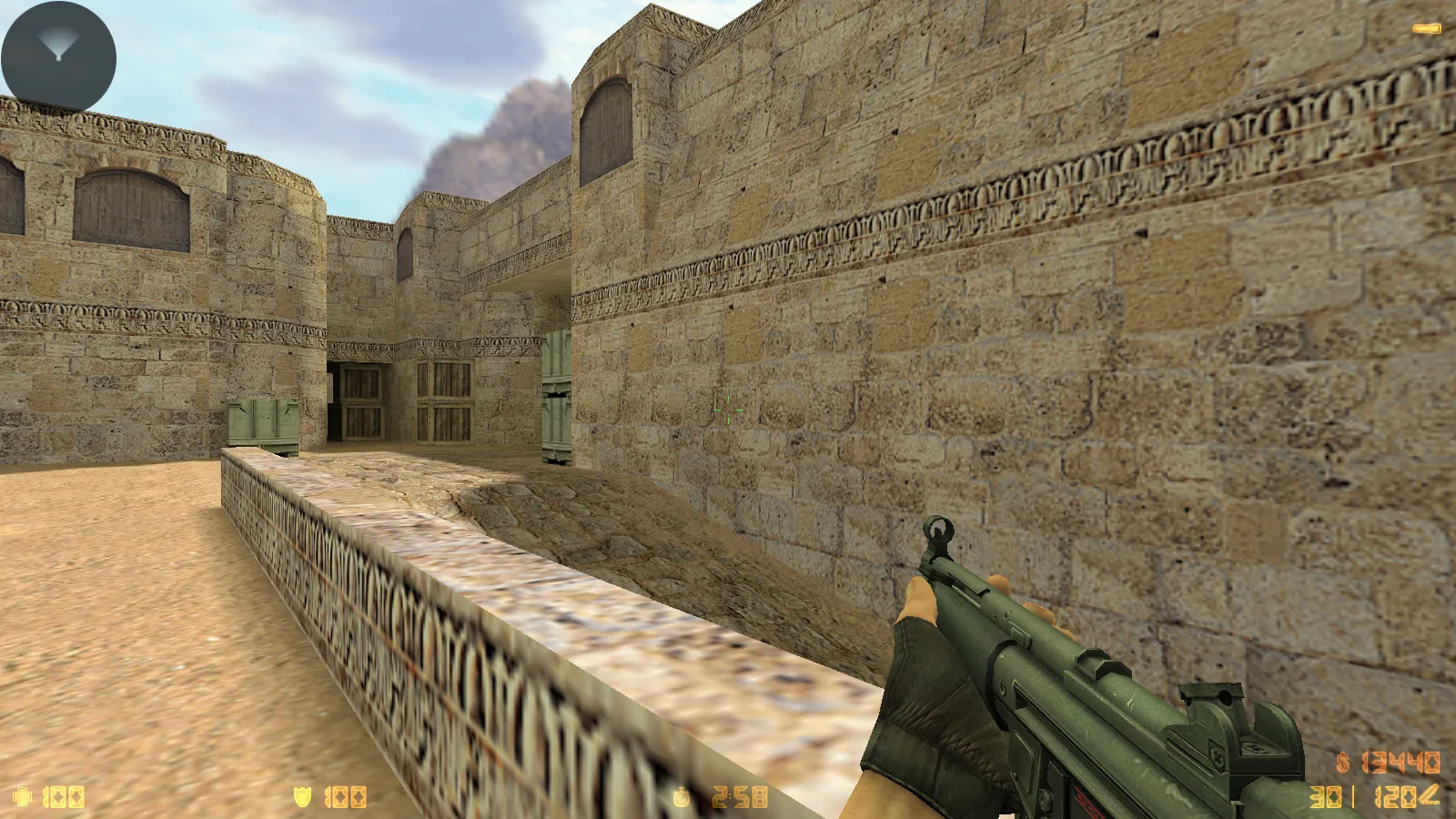 CS 1.6 Essential: сборка CS 1.6 с 29 HD-моделями оружия, темной темой меню, звуками и оптимизированным конфигом — скриншот 25