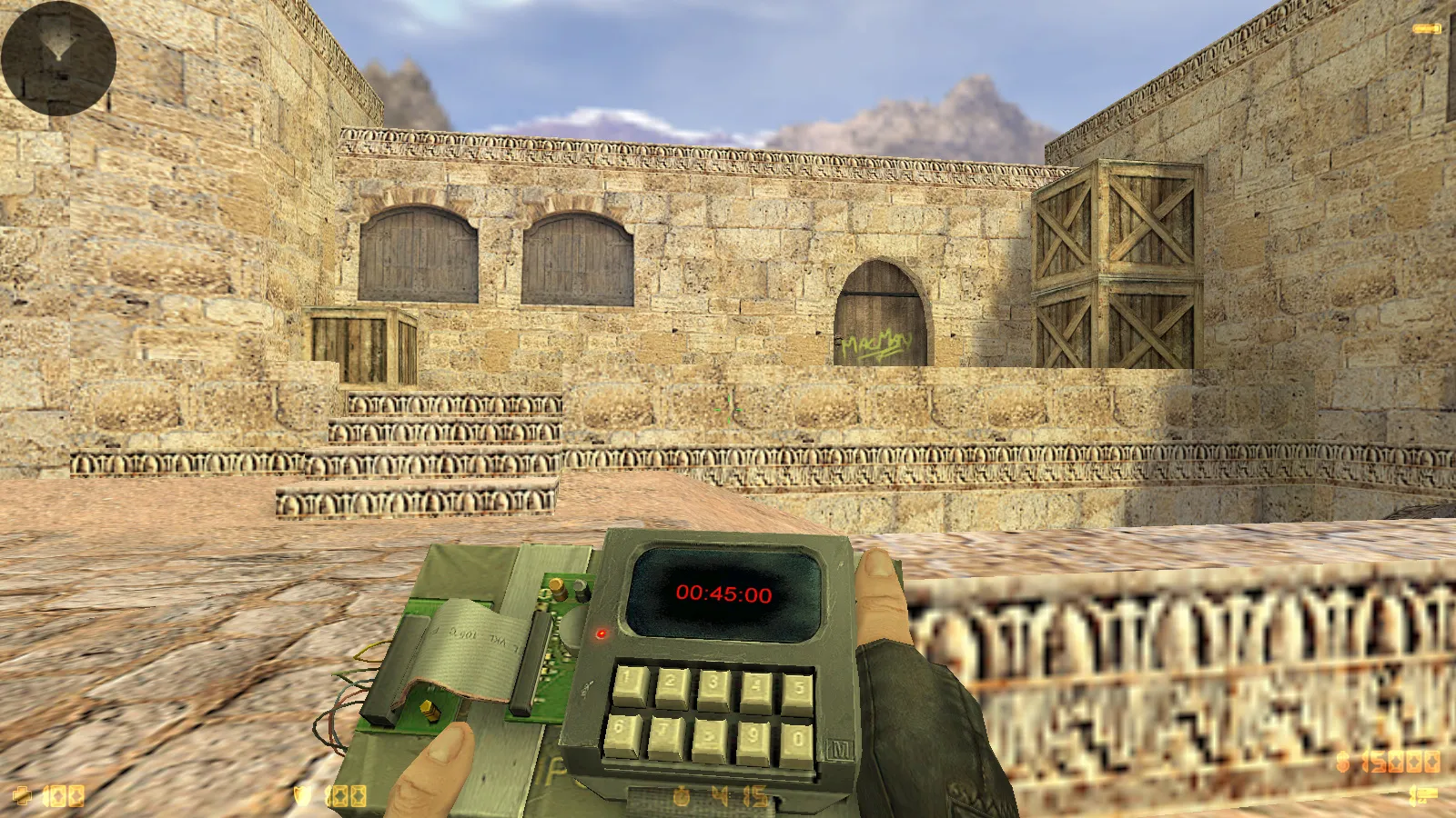 CS 1.6 Essential: сборка CS 1.6 с 29 HD-моделями оружия, темной темой меню, звуками и оптимизированным конфигом — скриншот 28