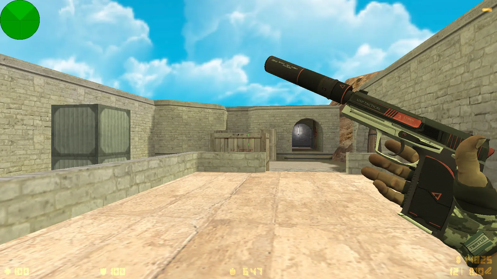CS 1.6 Evolution: 28 скинов оружия, темное меню, пиксельные руки, обновленные звуки и оптимизированный конфиг — скриншот 8