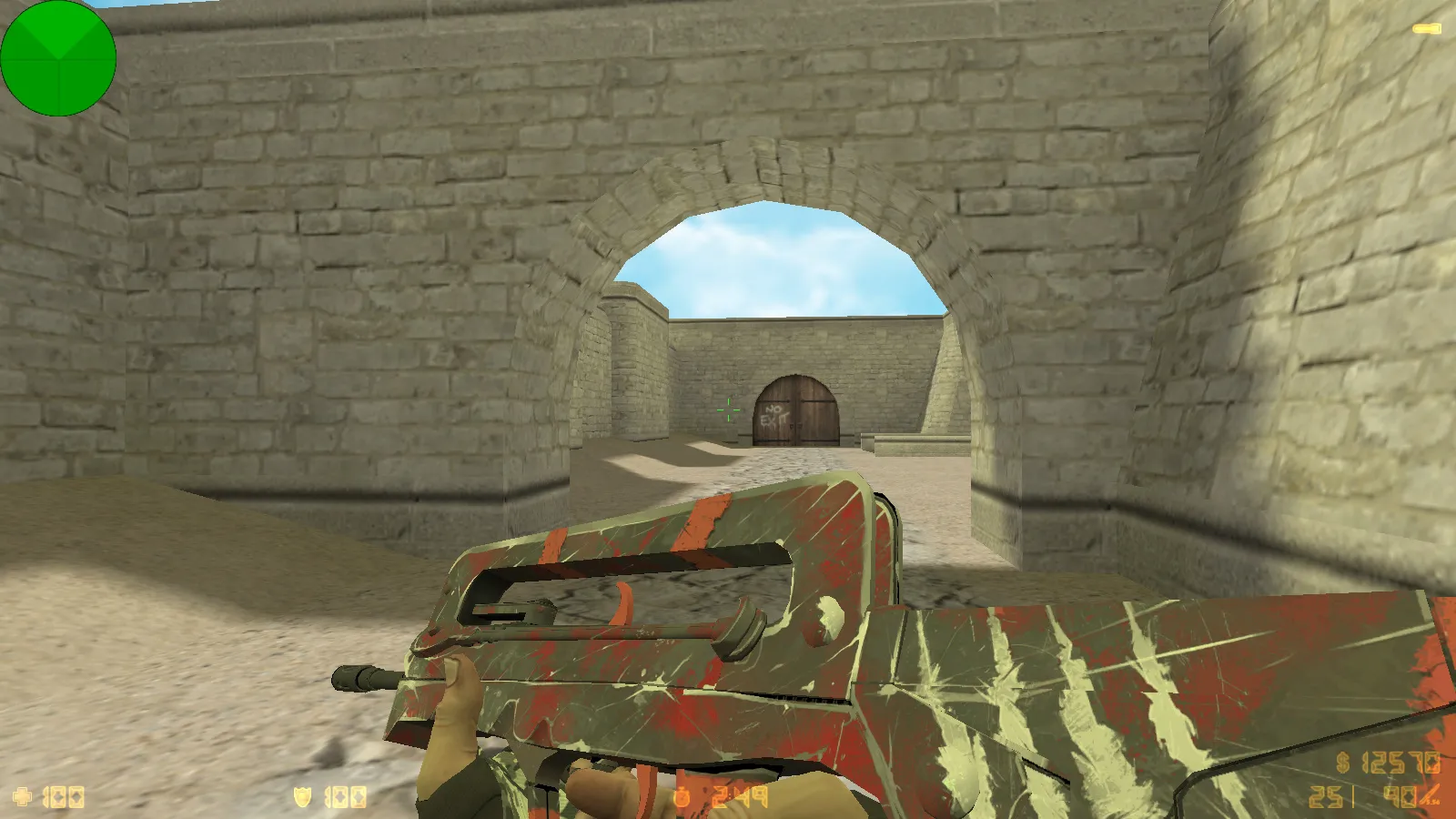 CS 1.6 Evolution: 28 скинов оружия, темное меню, пиксельные руки, обновленные звуки и оптимизированный конфиг — скриншот 10