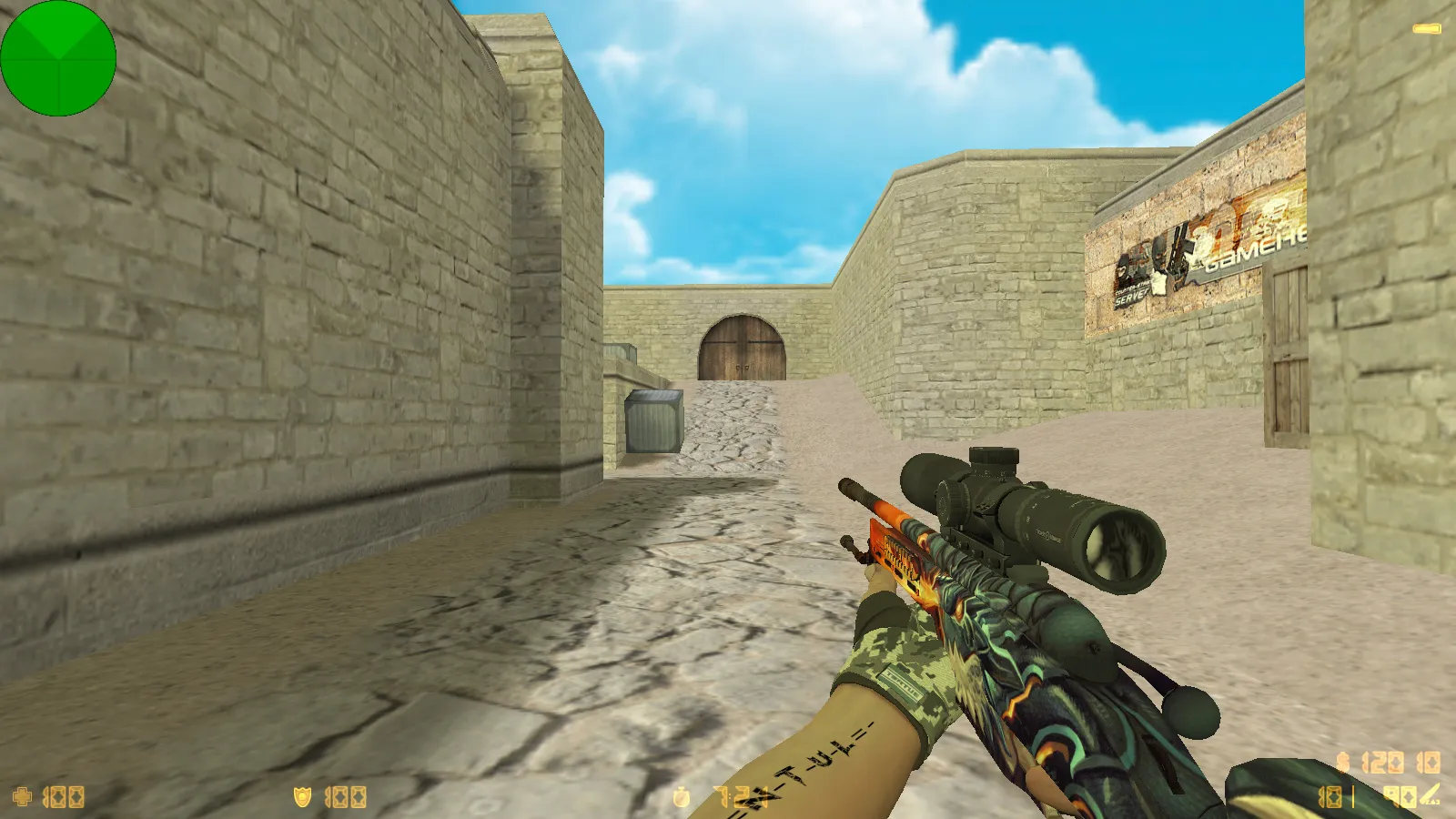 CS 1.6 Evolution: 28 скинов оружия, темное меню, пиксельные руки, обновленные звуки и оптимизированный конфиг — скриншот 14