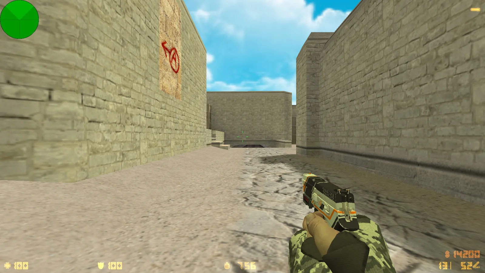 CS 1.6 Evolution: 28 скинов оружия, темное меню, пиксельные руки, обновленные звуки и оптимизированный конфиг — скриншот 17