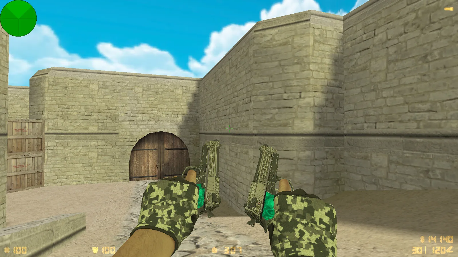 CS 1.6 Evolution: 28 скинов оружия, темное меню, пиксельные руки, обновленные звуки и оптимизированный конфиг — скриншот 19