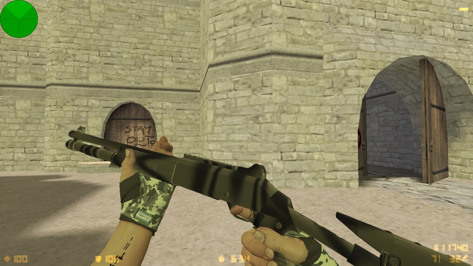 CS 1.6 Evolution: 28 скинов оружия, темное меню, пиксельные руки, обновленные звуки и оптимизированный конфиг — скриншот 21