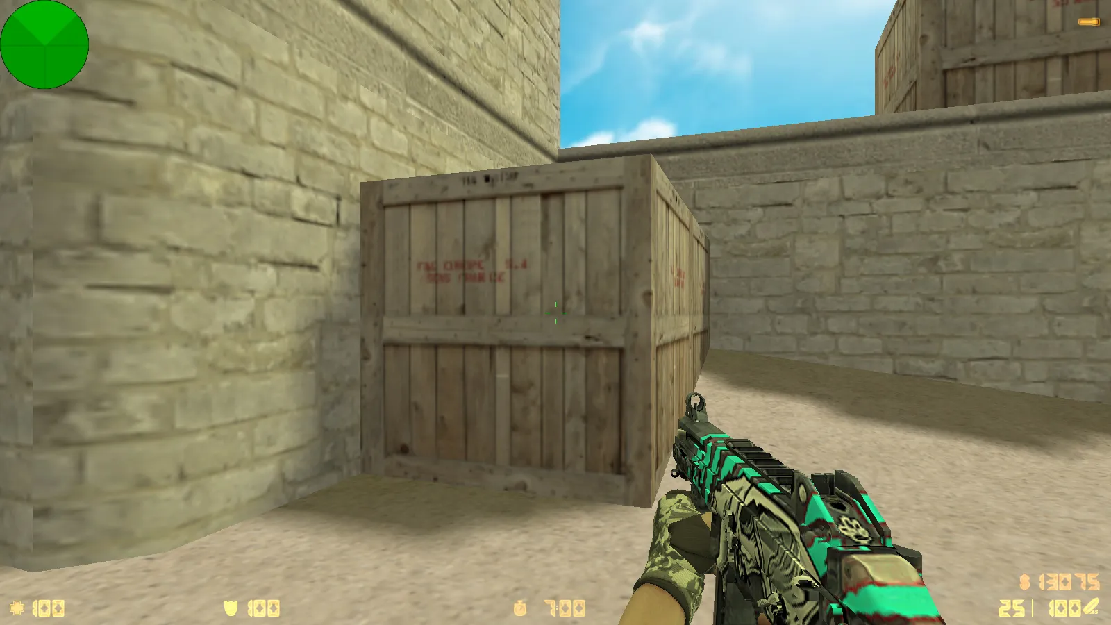 CS 1.6 Evolution: 28 скинов оружия, темное меню, пиксельные руки, обновленные звуки и оптимизированный конфиг — скриншот 24