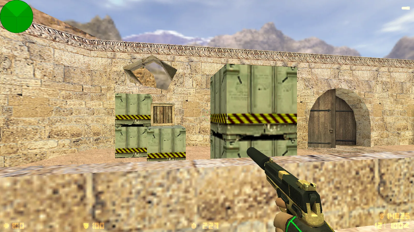 CS 1.6 Расширенная: 30 золотых моделей оружия, темная тема меню, оптимизированный config и стабильная работа на Windows — скриншот 8