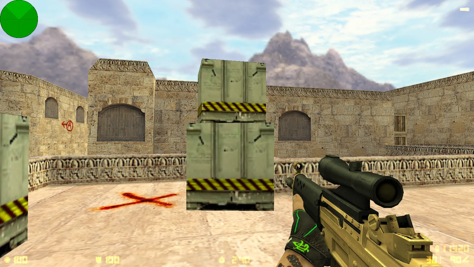 CS 1.6 Расширенная: 30 золотых моделей оружия, темная тема меню, оптимизированный config и стабильная работа на Windows — скриншот 13