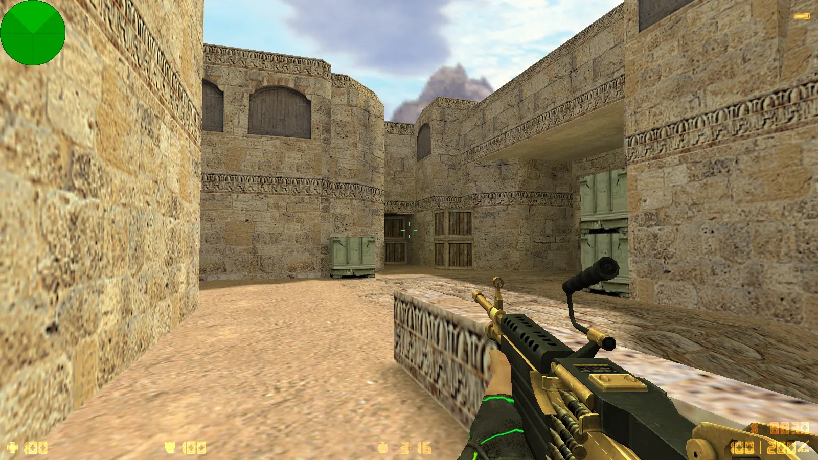 CS 1.6 Расширенная: 30 золотых моделей оружия, темная тема меню, оптимизированный config и стабильная работа на Windows — скриншот 17