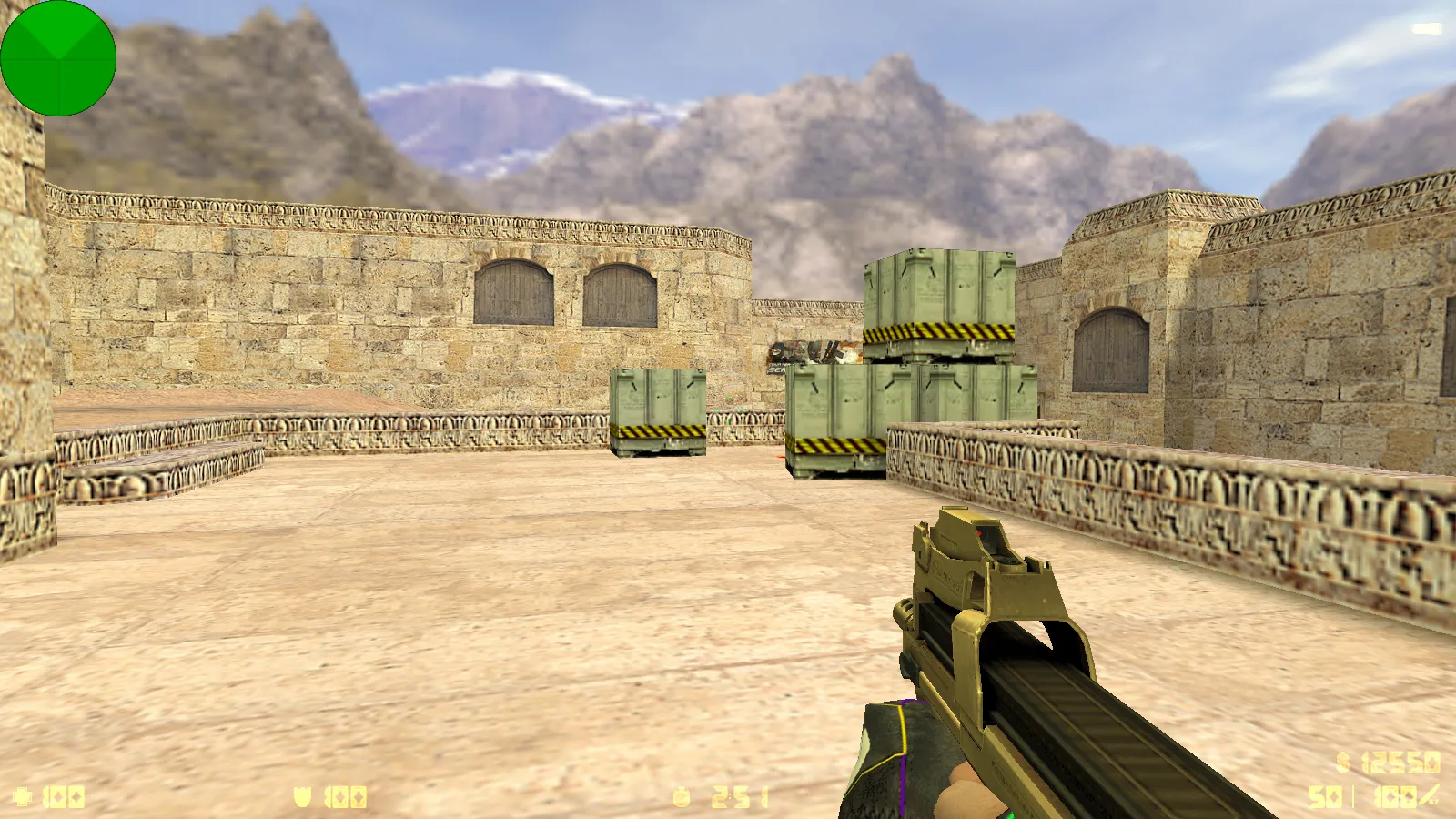 CS 1.6 Расширенная: 30 золотых моделей оружия, темная тема меню, оптимизированный config и стабильная работа на Windows — скриншот 27