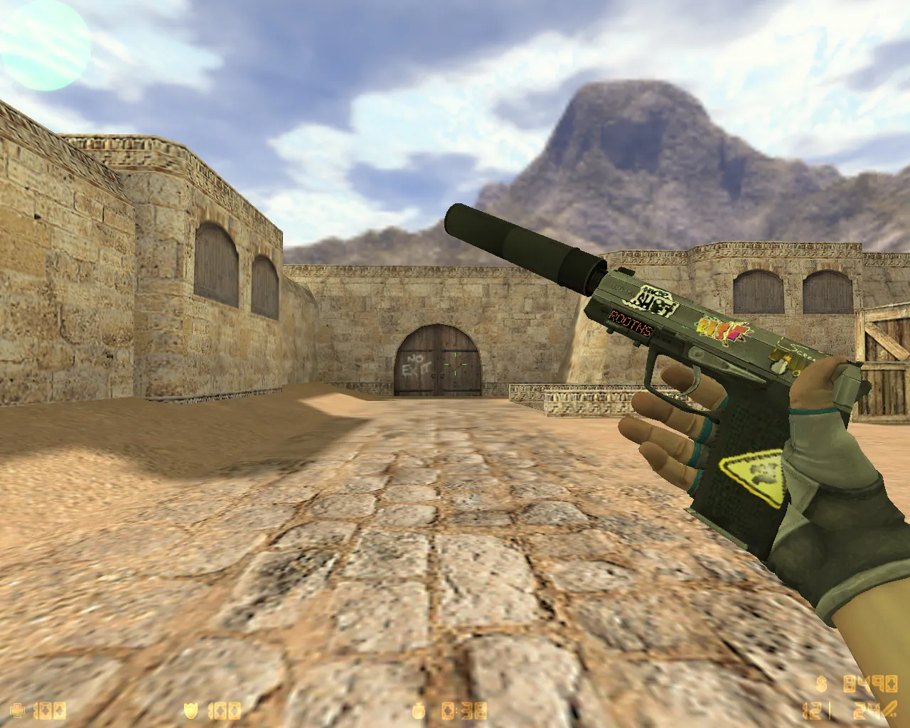 CS 1.6 Extreme: 25 скинов, Cloud9 перчатки, темная тема меню и оптимизированный конфиг для бодрой игры — скриншот 8
