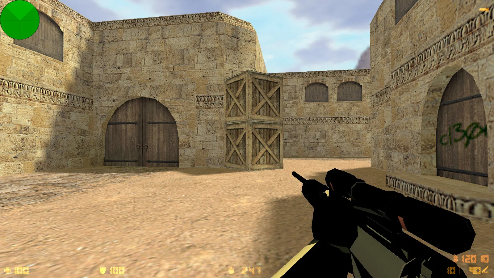 CS 1.6 Fall Guys: тематическая сборка с розовым меню, 29 моделями оружия и оптимизированным конфигом — скриншот 14