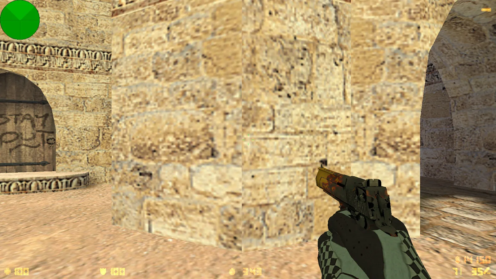 CS 1.6 Fast Kill: 9 обновлений, 30 скинов оружия, перчатки «Лунный узор», темная тема меню и оптимизированный конфиг — скриншот 7