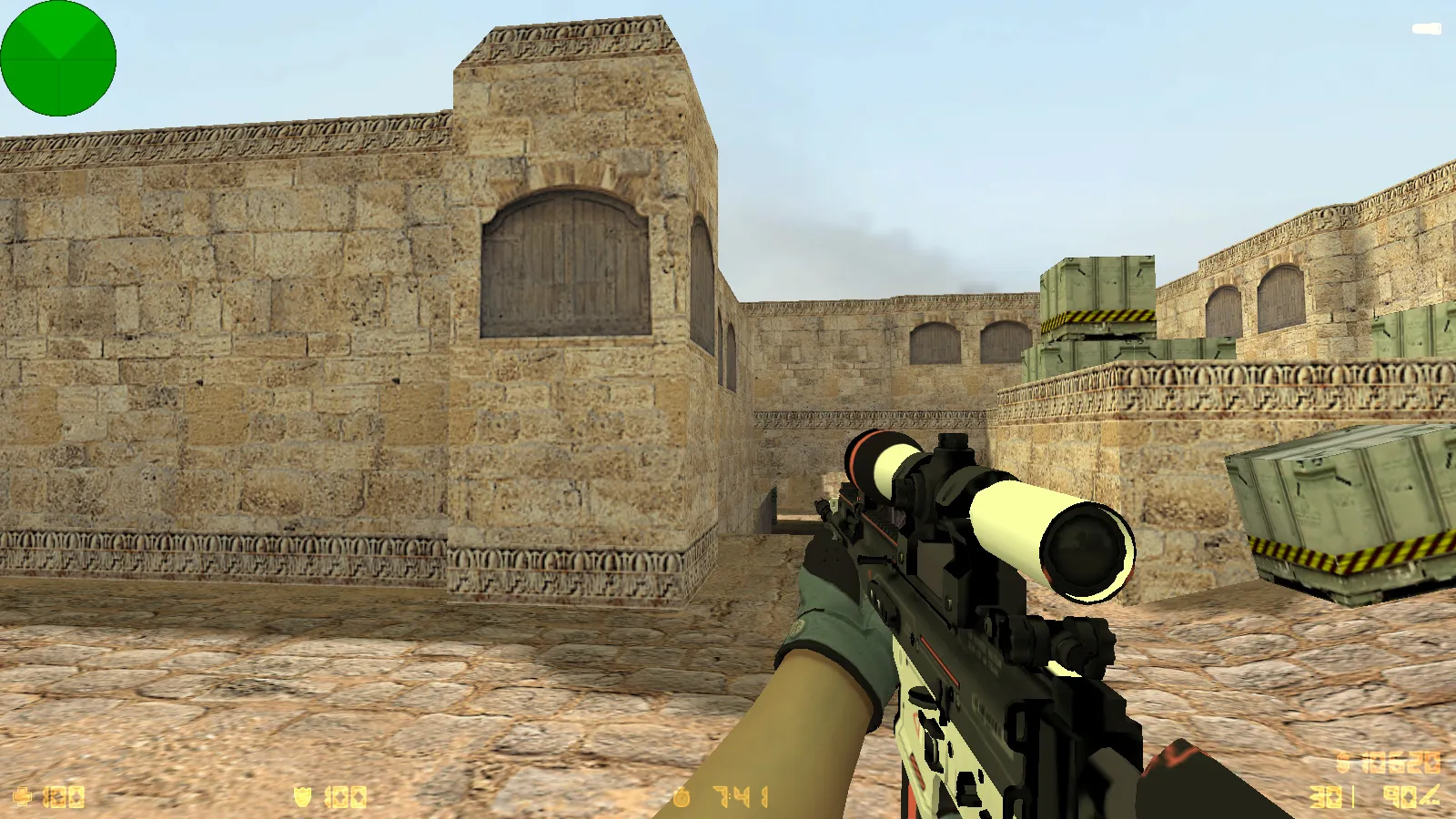 CS 1.6 Fast Kill: 9 обновлений, 30 скинов оружия, перчатки «Лунный узор», темная тема меню и оптимизированный конфиг — скриншот 15