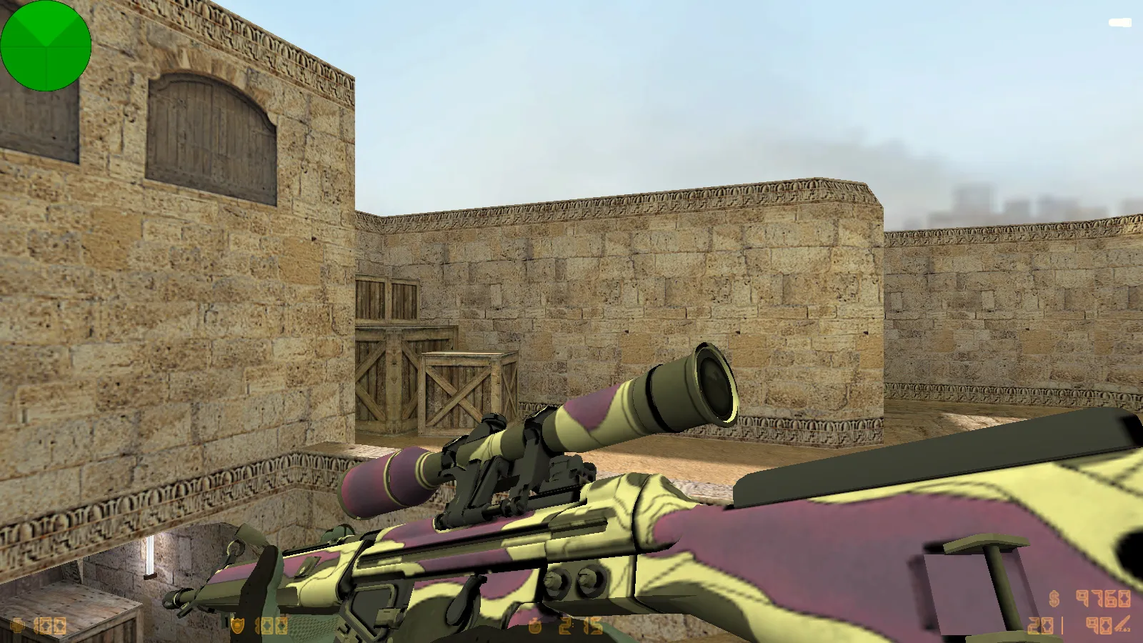 CS 1.6 Fast Kill: 9 обновлений, 30 скинов оружия, перчатки «Лунный узор», темная тема меню и оптимизированный конфиг — скриншот 16