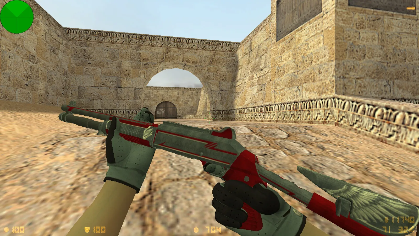 CS 1.6 Fast Kill: 9 обновлений, 30 скинов оружия, перчатки «Лунный узор», темная тема меню и оптимизированный конфиг — скриншот 22
