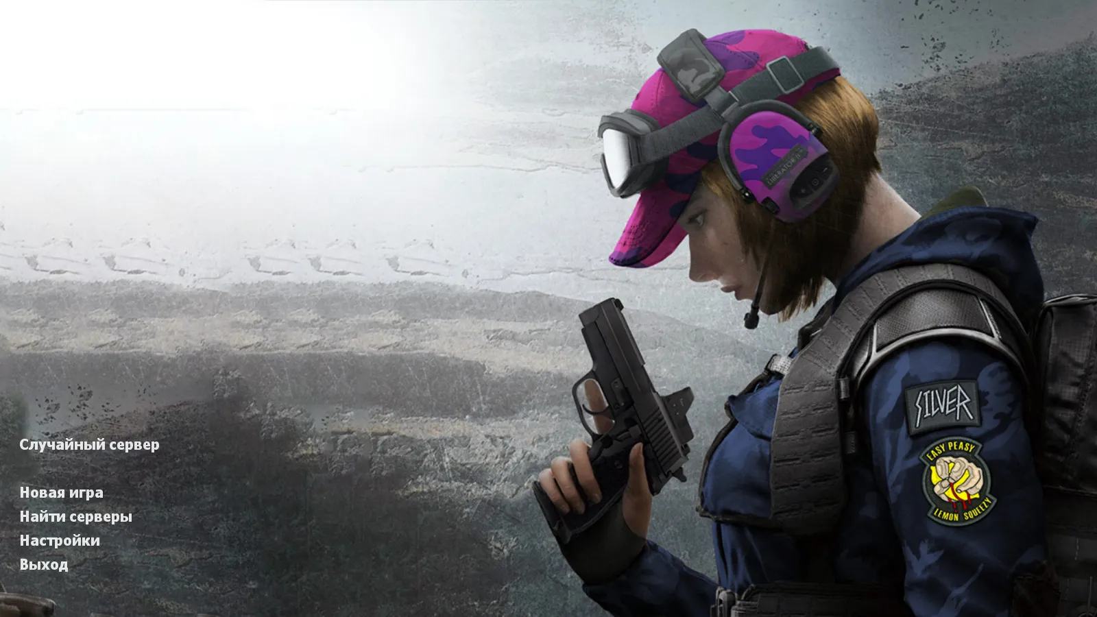 CS 1.6 для девушек: тематические модели КТ/Т, женские руки на оружии, русские ники и стабильный запуск — скриншот 1