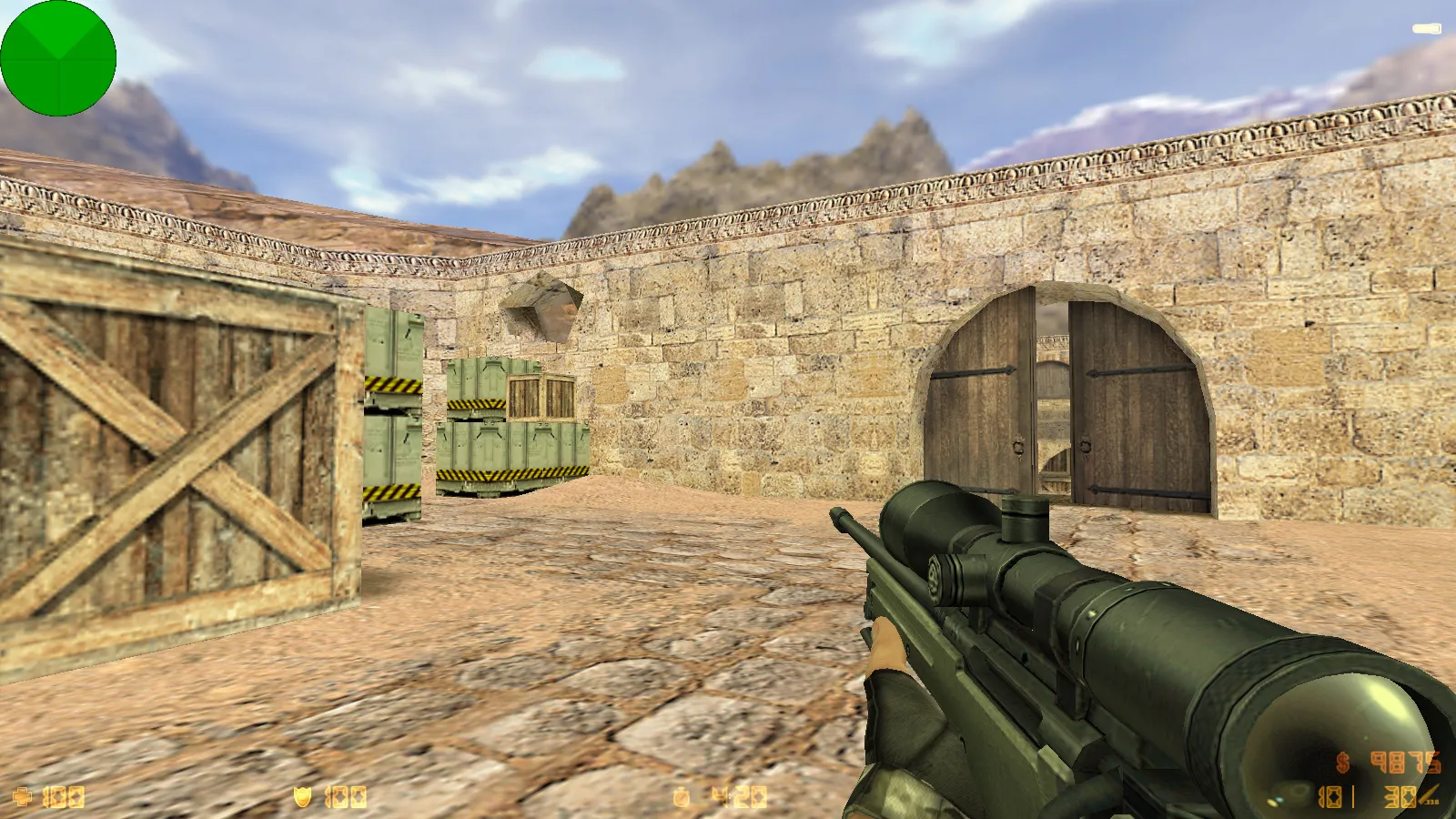 CS 1.6 Final Release: Final сборка с v_/p_/w_ оружием, темным меню и оптимальным конфигом — скриншот 6