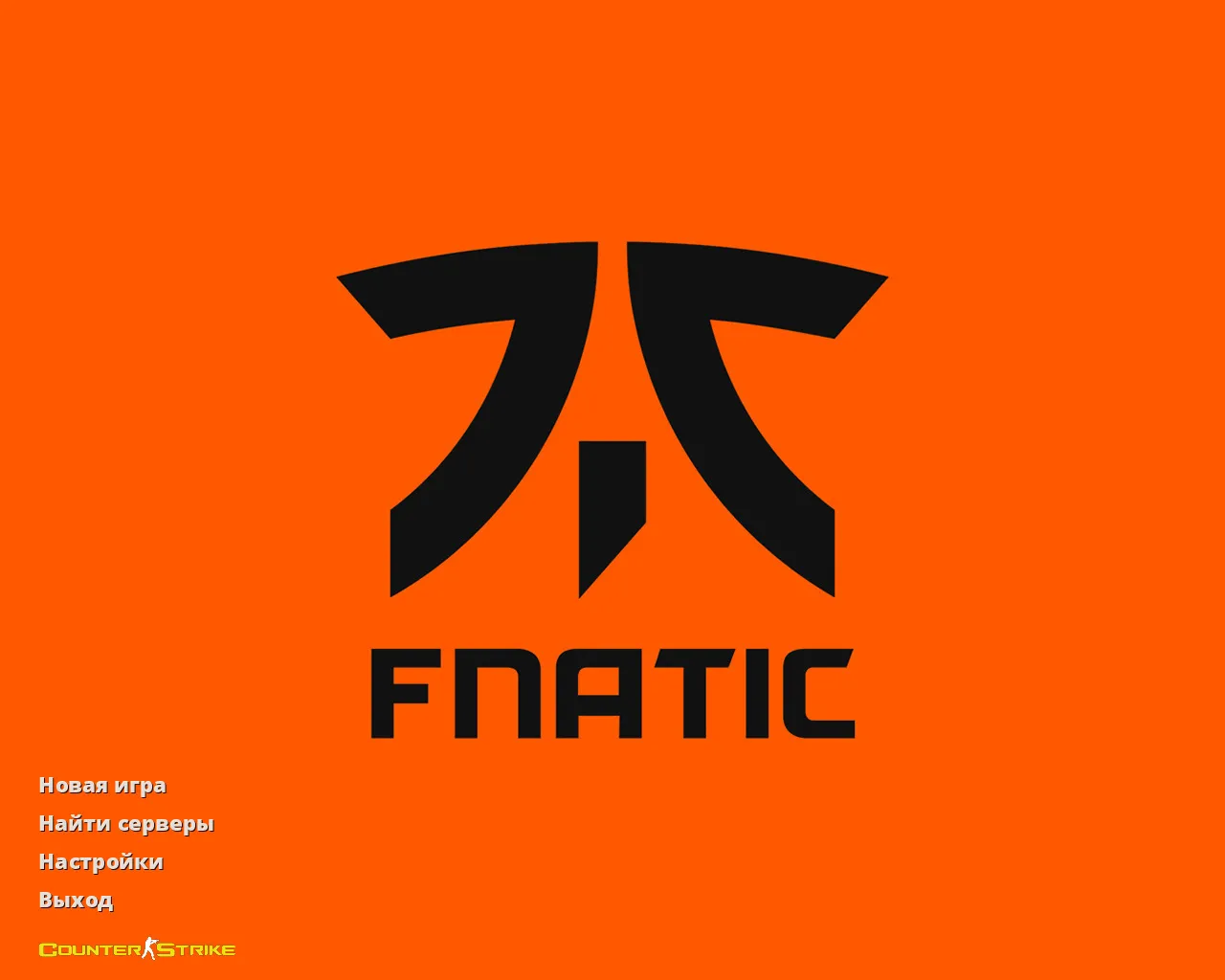 Скачать CS 1.6 Fnatic: скины, HLTV-модели оружия с перчатками, красно-синие игроки и оптимизированный конфиг - Скриншот