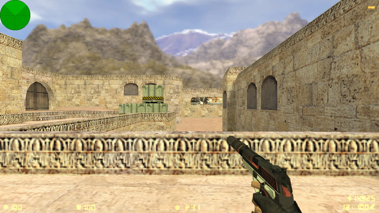 CS 1.6 от Foddy 1337: блогерская сборка с 18 скинами, красно-синими моделями, темным меню и оптимизированным конфигом — скриншот 8