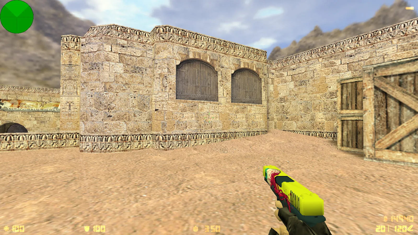 CS 1.6 от Foddy 1337: блогерская сборка с 18 скинами, красно-синими моделями, темным меню и оптимизированным конфигом — скриншот 9