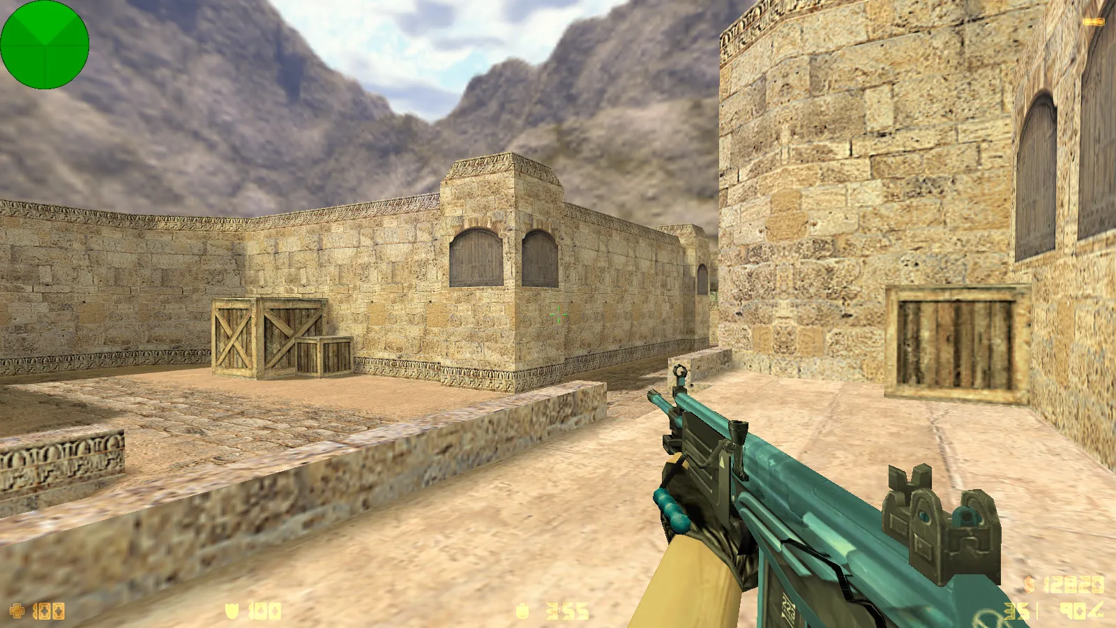 CS 1.6 от Foddy 1337: блогерская сборка с 18 скинами, красно-синими моделями, темным меню и оптимизированным конфигом — скриншот 11
