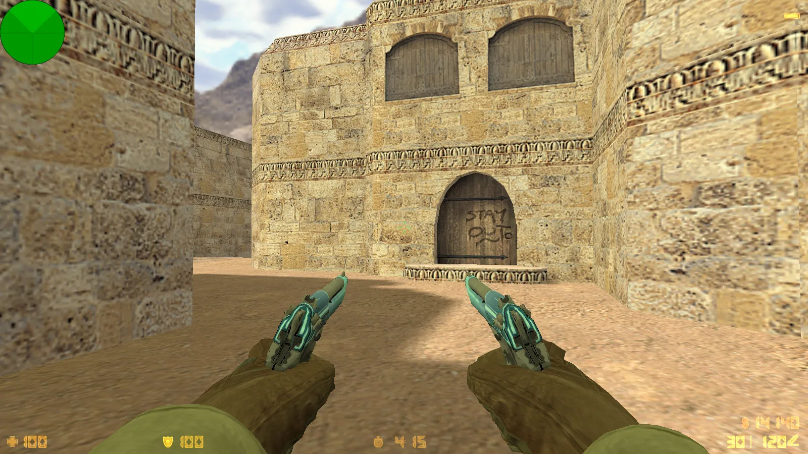 CS 1.6 от Foddy 1337: блогерская сборка с 18 скинами, красно-синими моделями, темным меню и оптимизированным конфигом — скриншот 14