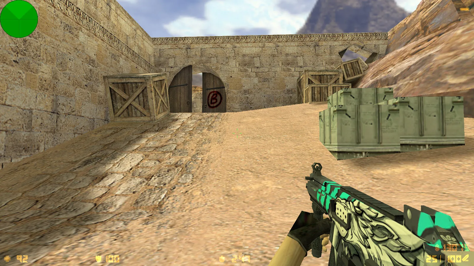 CS 1.6 от Foddy 1337: блогерская сборка с 18 скинами, красно-синими моделями, темным меню и оптимизированным конфигом — скриншот 20