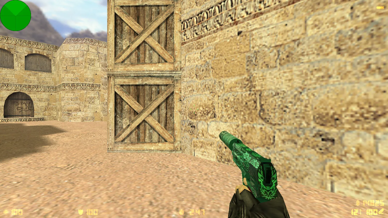 CS 1.6 от Fr0nzy 1337: блогерская сборка с 7 дополнениями, скинами, звуками, меню и оптимизированным конфигом — скриншот 8