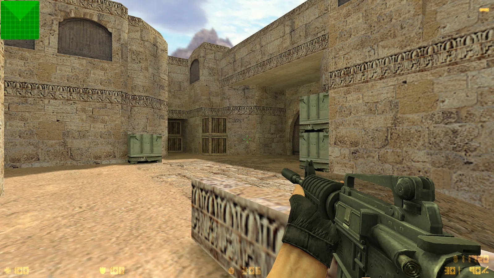 Скачать CS 1.6 Freedo_m: 30 HD-моделей оружия, темное меню, монохромный фон и оптимизированный config.cfg - Скриншот