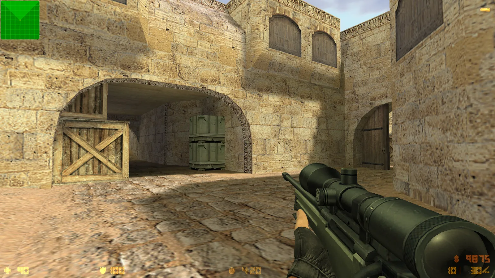 CS 1.6 Freedo_m: 30 HD-моделей оружия, темное меню, монохромный фон и оптимизированный config.cfg — скриншот 6