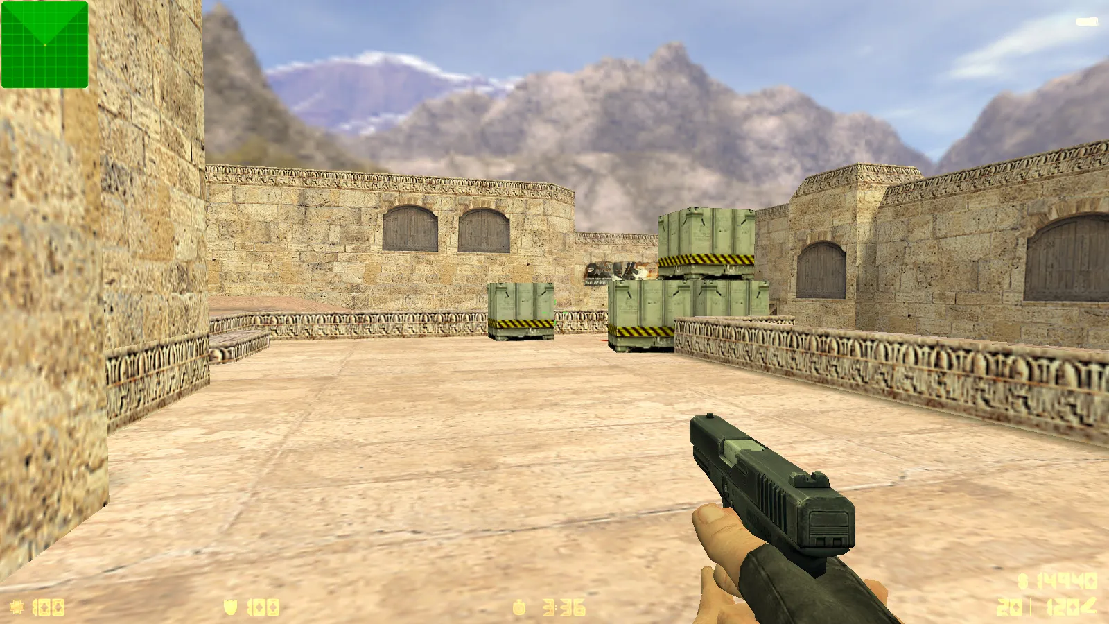 CS 1.6 Freedo_m: 30 HD-моделей оружия, темное меню, монохромный фон и оптимизированный config.cfg — скриншот 9