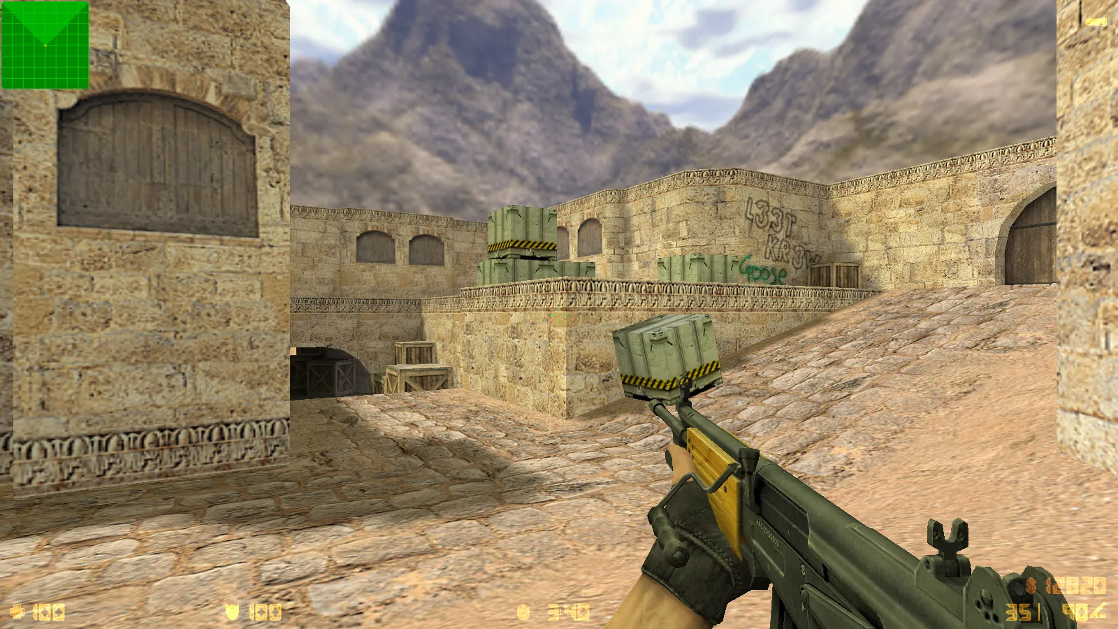 CS 1.6 Freedo_m: 30 HD-моделей оружия, темное меню, монохромный фон и оптимизированный config.cfg — скриншот 11