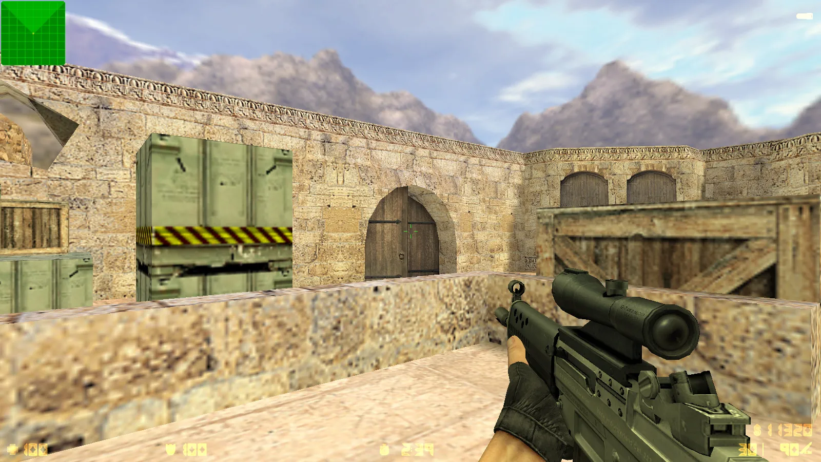 CS 1.6 Freedo_m: 30 HD-моделей оружия, темное меню, монохромный фон и оптимизированный config.cfg — скриншот 13