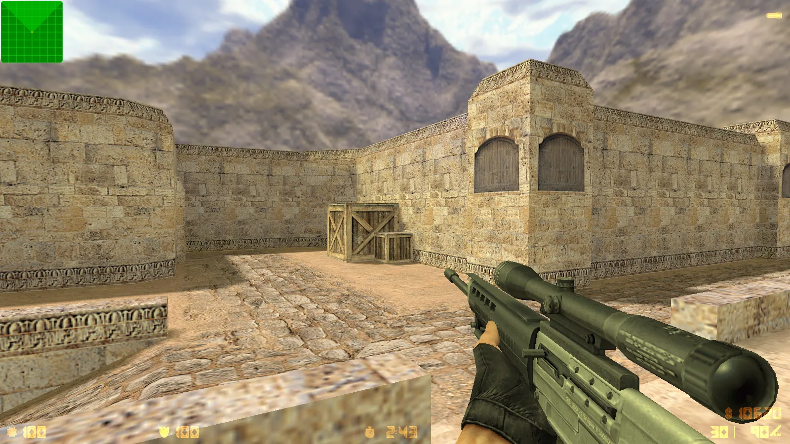 CS 1.6 Freedo_m: 30 HD-моделей оружия, темное меню, монохромный фон и оптимизированный config.cfg — скриншот 15